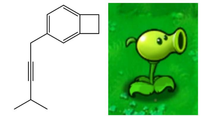 Peashooter aromatic hydrocarbon and Peashooter