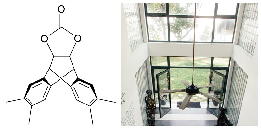 Molecular “Ceilifan” and a picture of reality